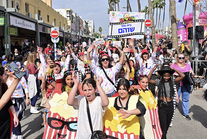 אלפים חגגו את אירועי פורים בעפולה